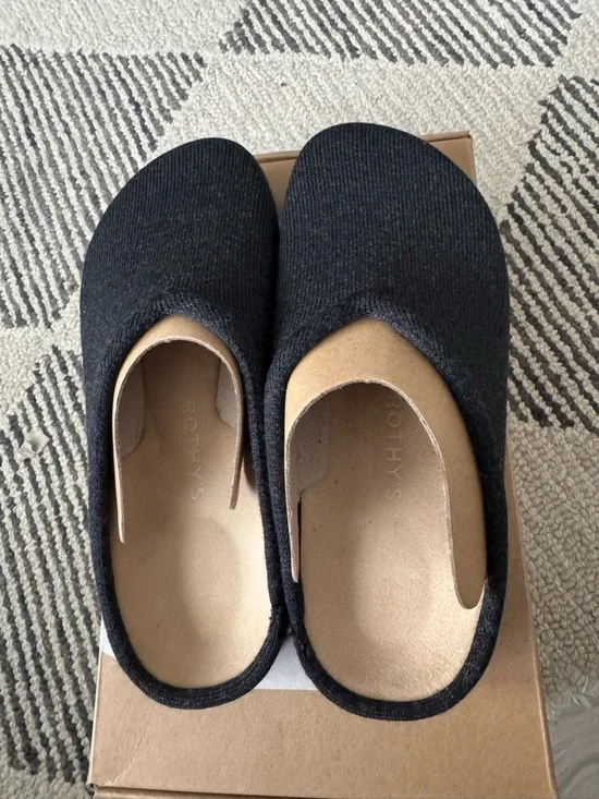 Rothy’s The Casual Clog Women’s Size 8 Soft Black New - Picture 4 of 7